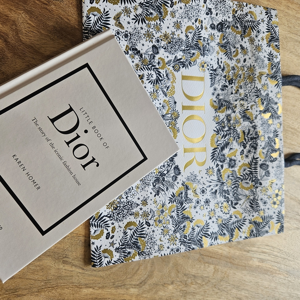 Dior Women's Floral Tote Bag - Gold and Black - Picture 9 of 10